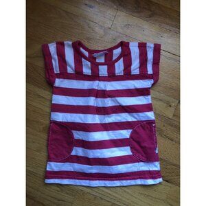 Hanna Andersson Striped Dress Size 80 18-24M